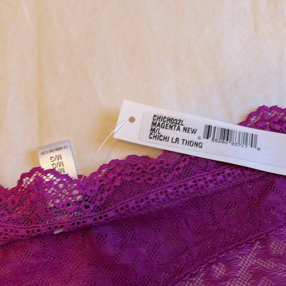 Cosabella ChiChi Magenta Thong - Picture 3 of 3